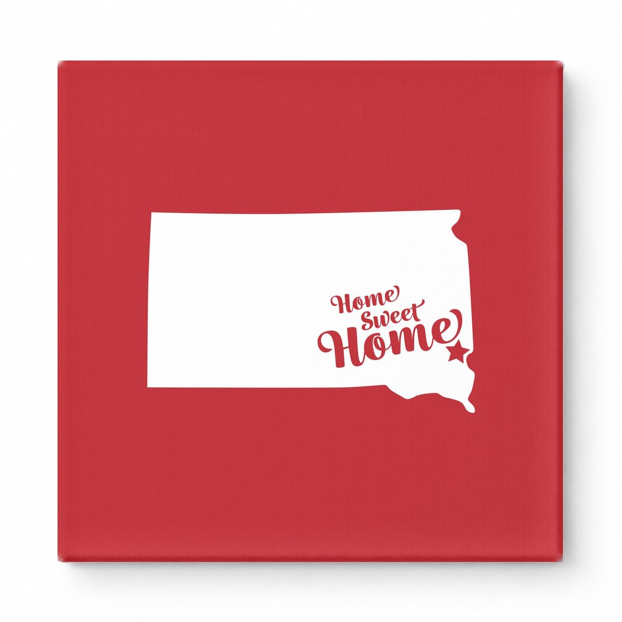 Home Sweet Sioux Falls — South Dakota State Silhouette