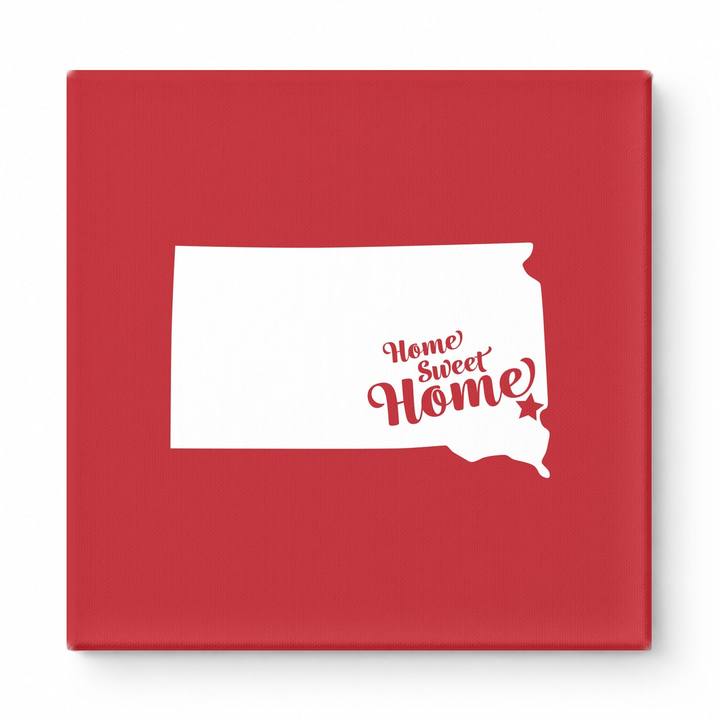 Home Sweet Sioux Falls — South Dakota State Silhouette