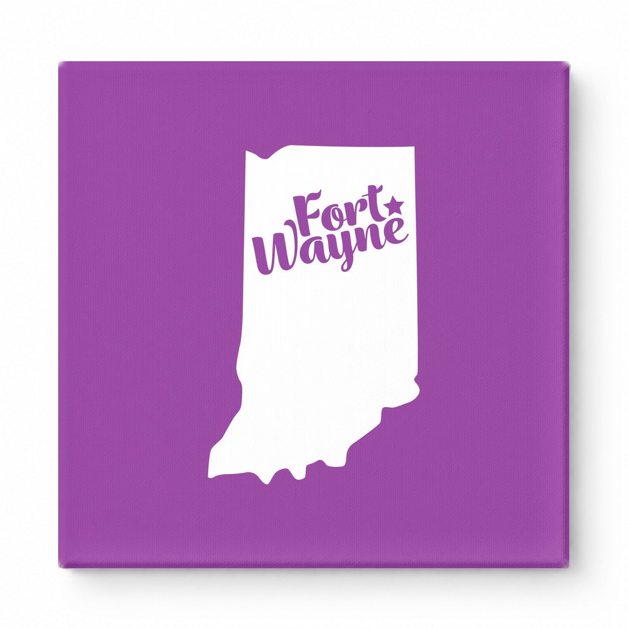 Home Sweet Fort Wayne — Indiana State Silhouette
