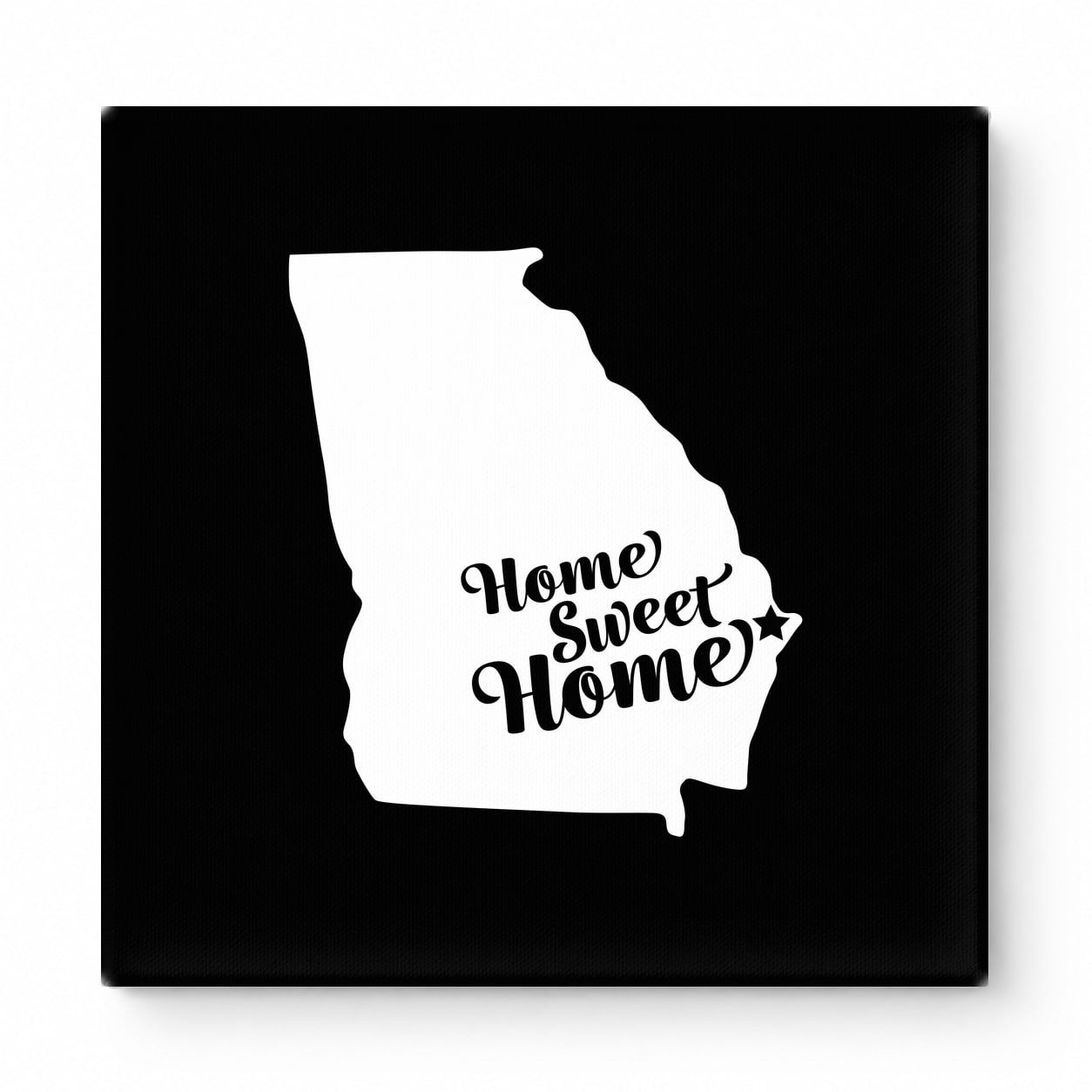 Home Sweet Savannah — Georgia State Silhouette