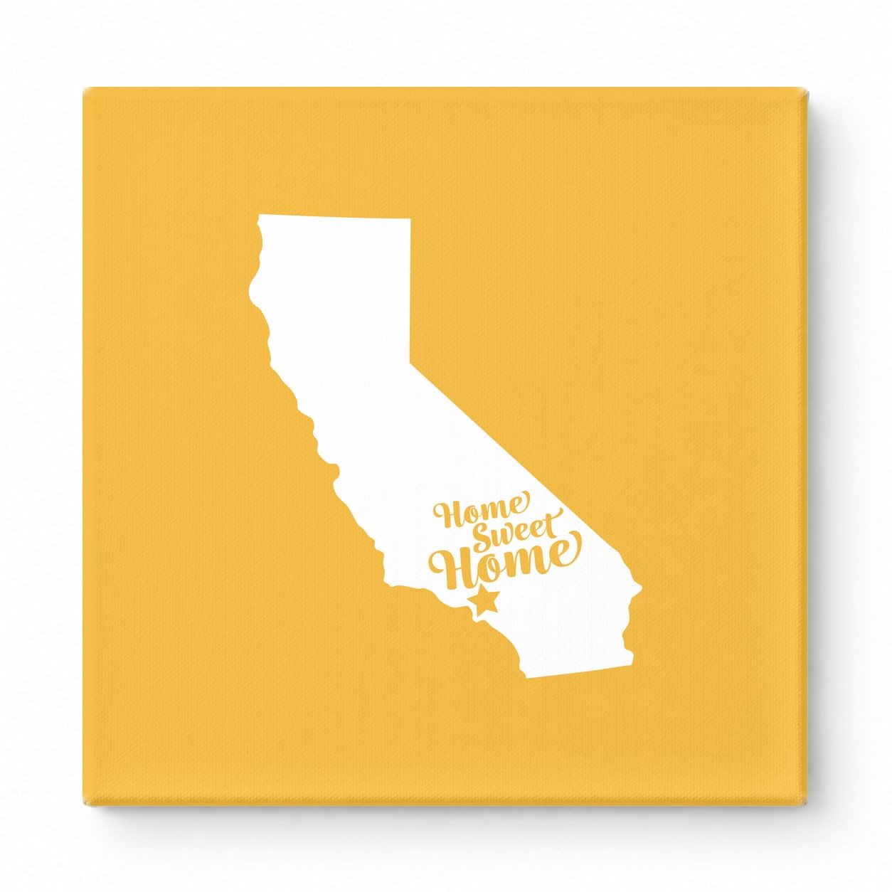 Home Sweet Los Angeles — California State Silhouette