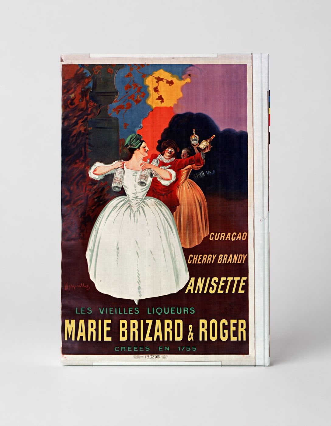 Marie Brizard & Roger Anisette 1900s - Belle Époque Vintage Poster Wall Art