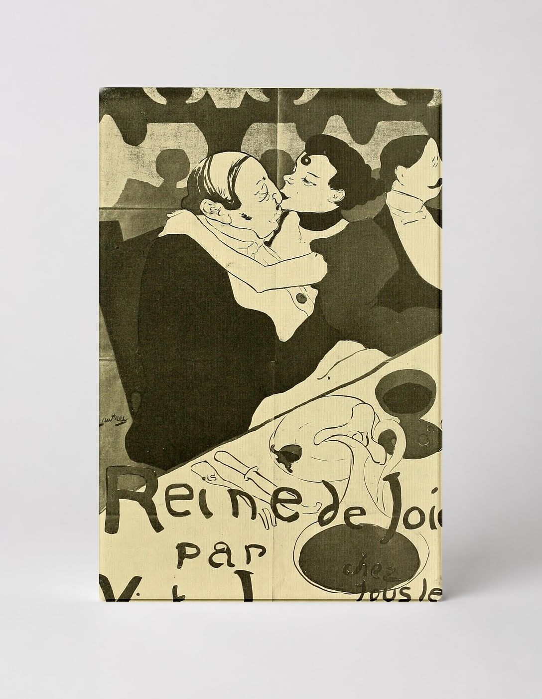 Reine de Joie 1892 - Belle Époque Vintage French Poster Wall Art