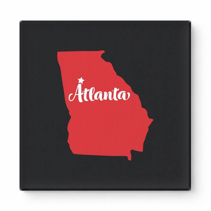 Home Sweet Atlanta — Georgia State Silhouette