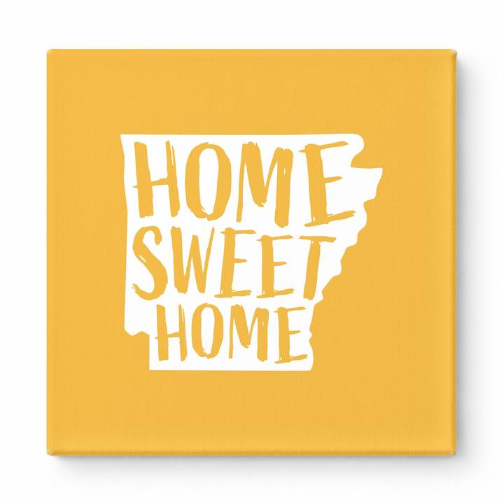 HOME SWEET HOME — Arkansas State Silhouette
