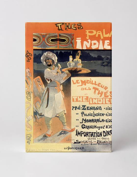 Thes Palais Indiens 1890s - Belle Epoque Vintage Tea Advertising Poster Wall Art