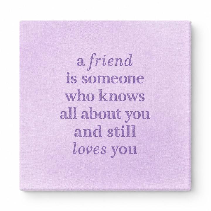A Friend Is Someone Who Knows All About You and Still Loves You — Geometric Low-Poly