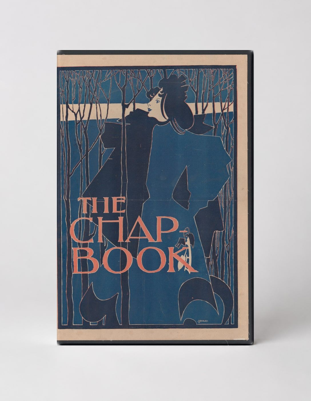 The Chap Book 1890s - Art Nouveau Vintage Literary Poster Wall Art