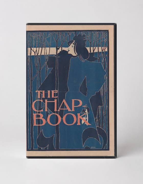 The Chap Book 1890s - Art Nouveau Vintage Literary Poster Wall Art