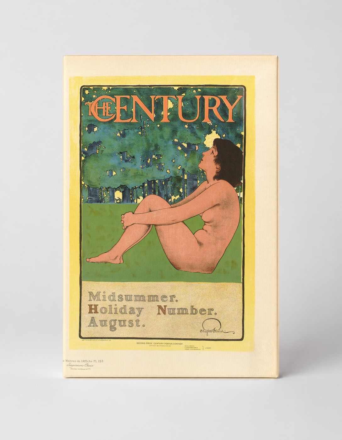 The Century Midsummer Holiday Number 1894 - Vintage Art Nouveau Poster Wall Art