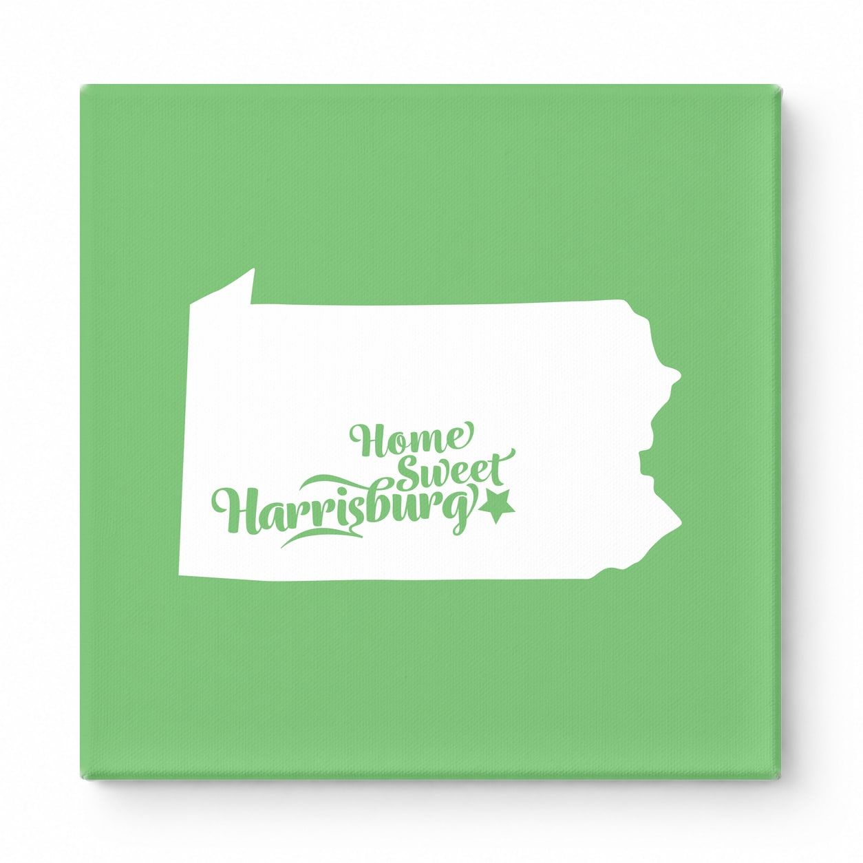 Home Sweet Harrisburg — Pennsylvania State Silhouette