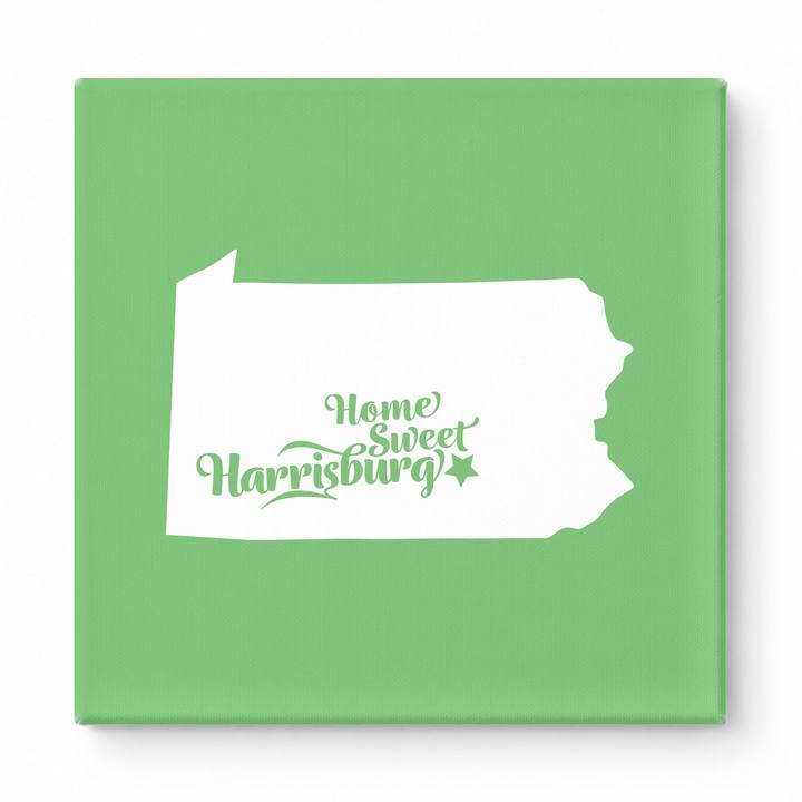 Home Sweet Harrisburg — Pennsylvania State Silhouette