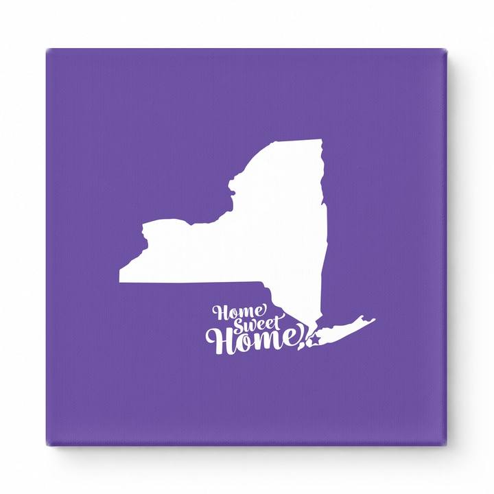 Home Sweet New York — New York State Silhouette