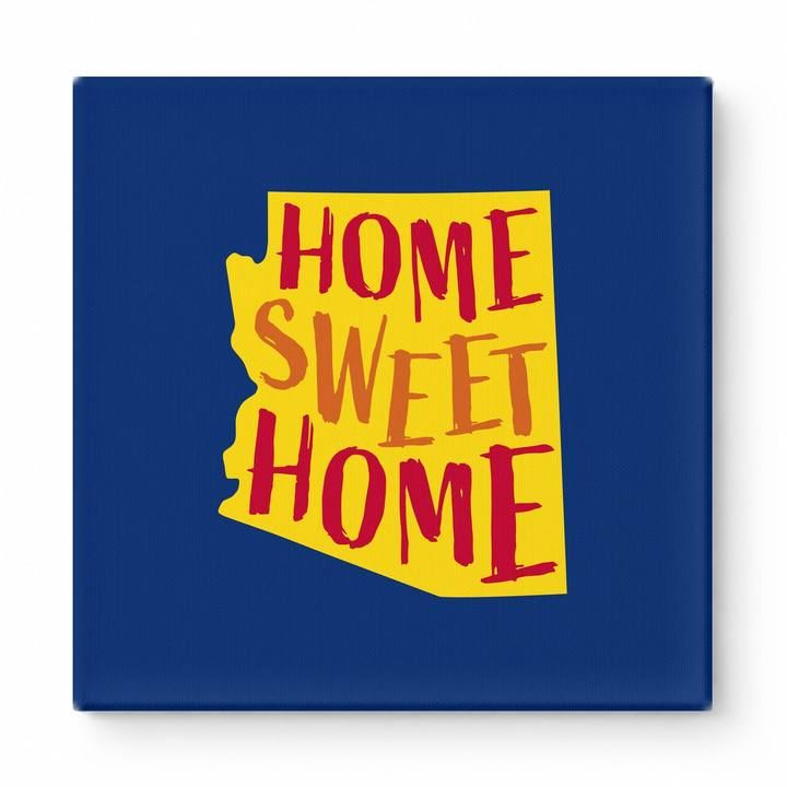HOME SWEET HOME — Arizona State Silhouette