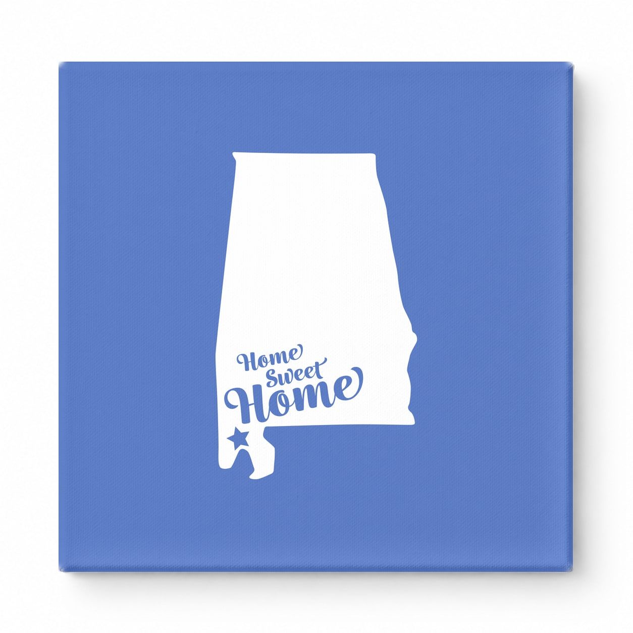 Home Sweet Mobile — Alabama State Silhouette