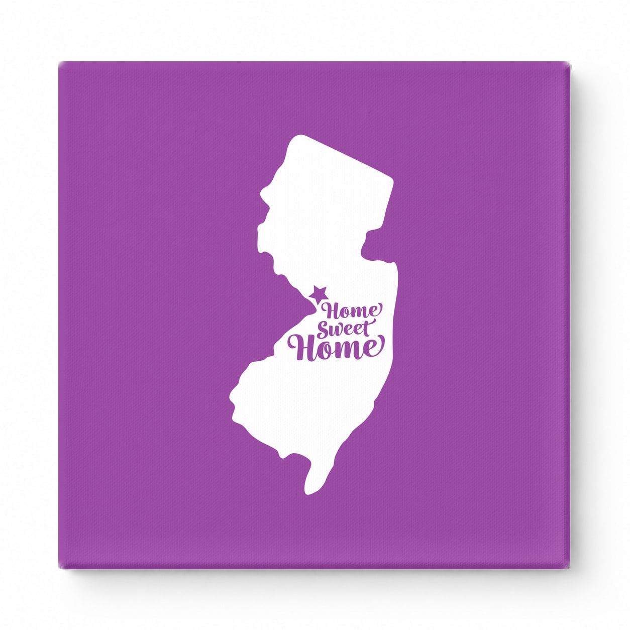 Home Sweet Trenton — New Jersey State Silhouette