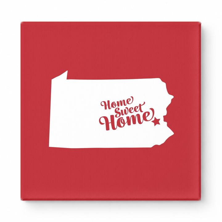 Home Sweet Harrisburg — Pennsylvania State Silhouette