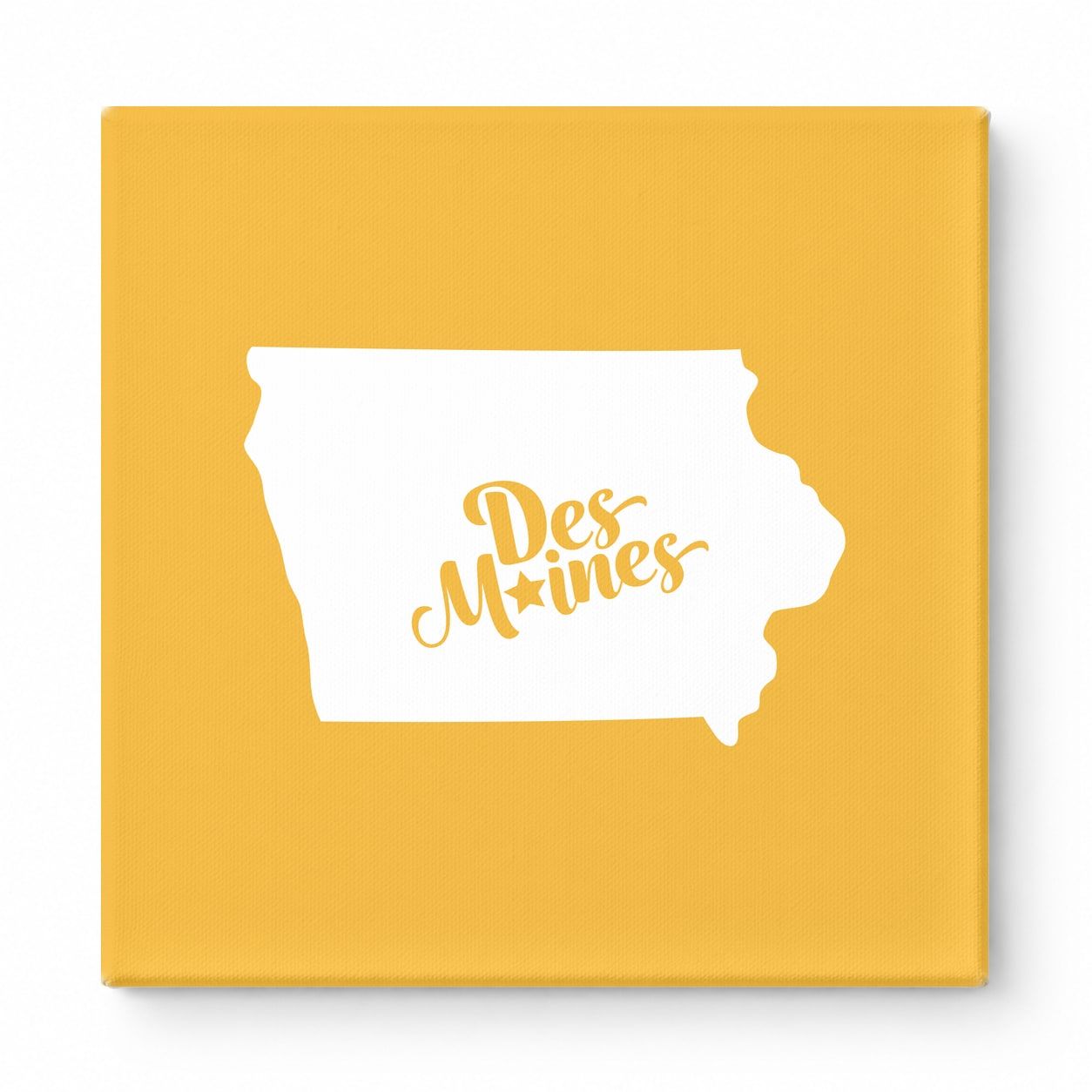 Home Sweet Des Moines — Iowa State Silhouette