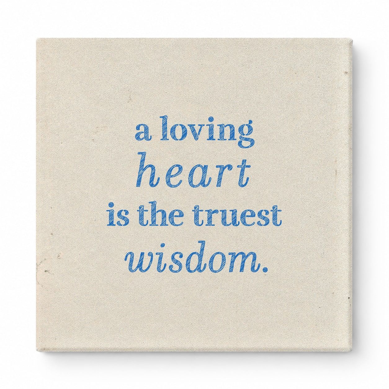 A Loving Heart Is the Truest Wisdom — Geometric Low-Poly