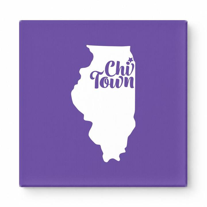 Home Sweet Chicago — Illinois State Silhouette