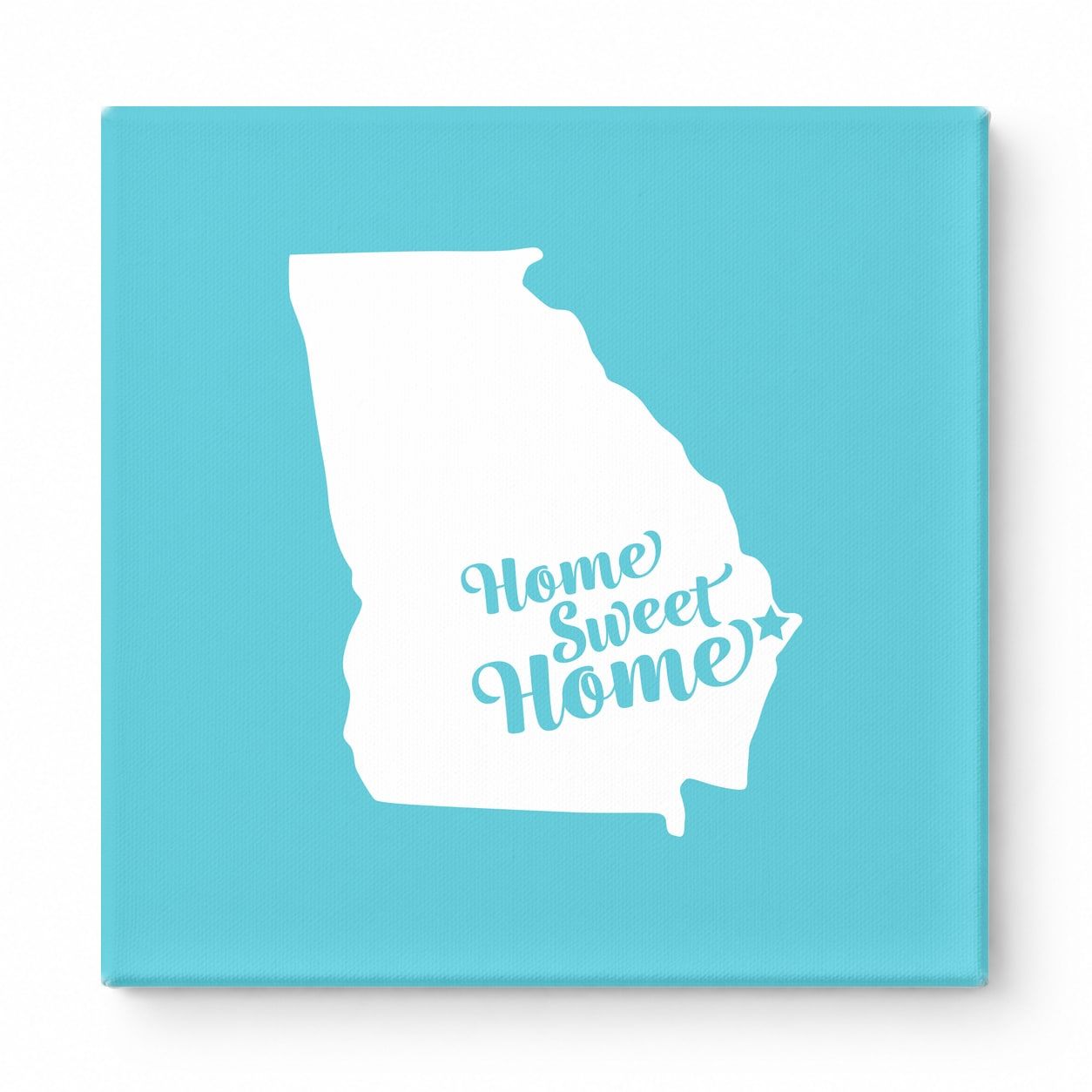 Home Sweet Savannah — Georgia State Silhouette