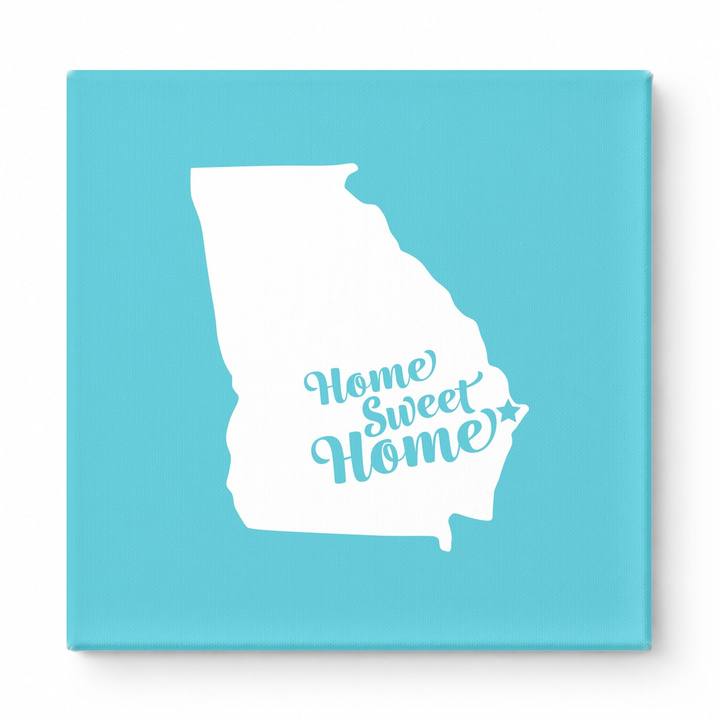 Home Sweet Savannah — Georgia State Silhouette