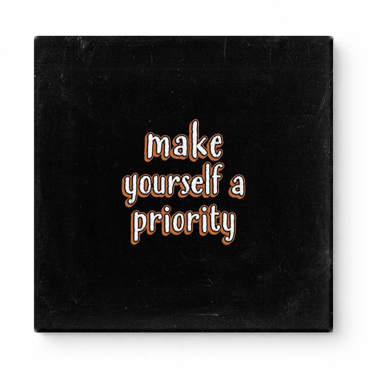 Make Yourself a Priority — Geometric Low-Poly