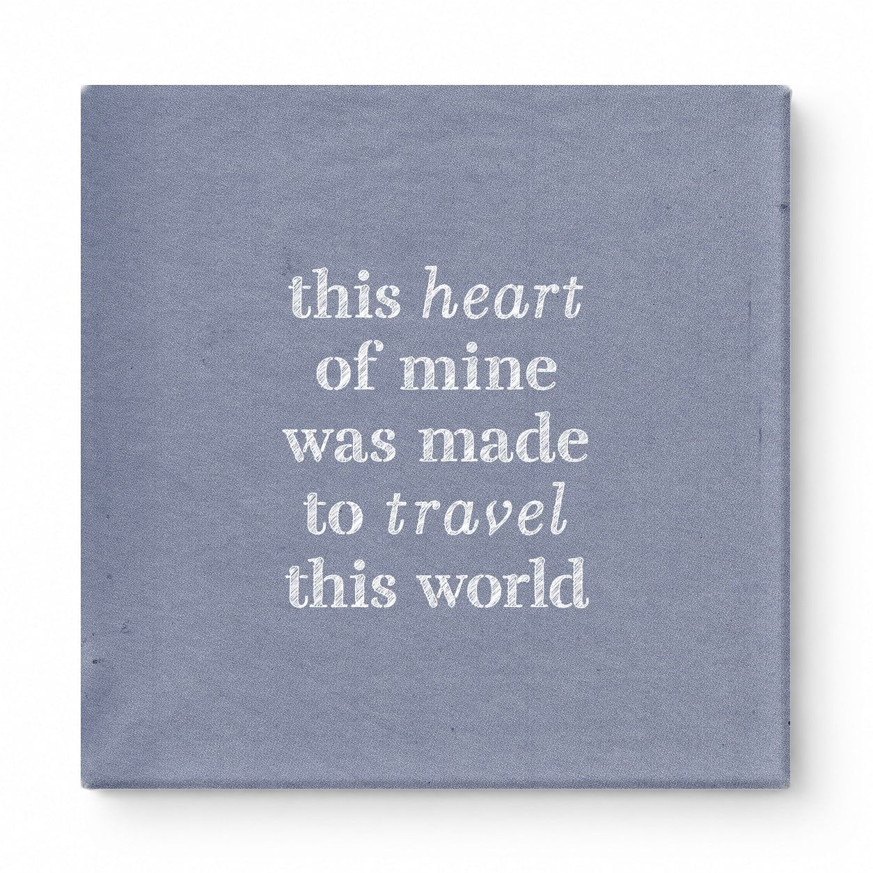 This Heart of Mine Was Made to Travel This World — Geometric Low-Poly