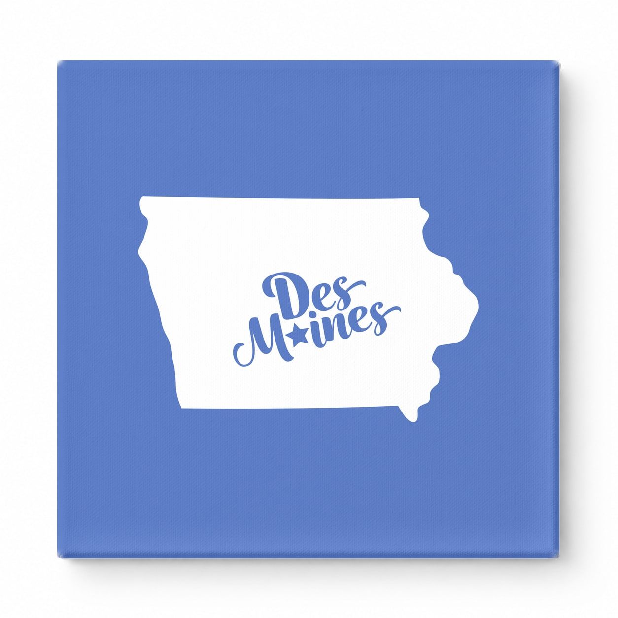 Home Sweet Des Moines — Iowa State Silhouette