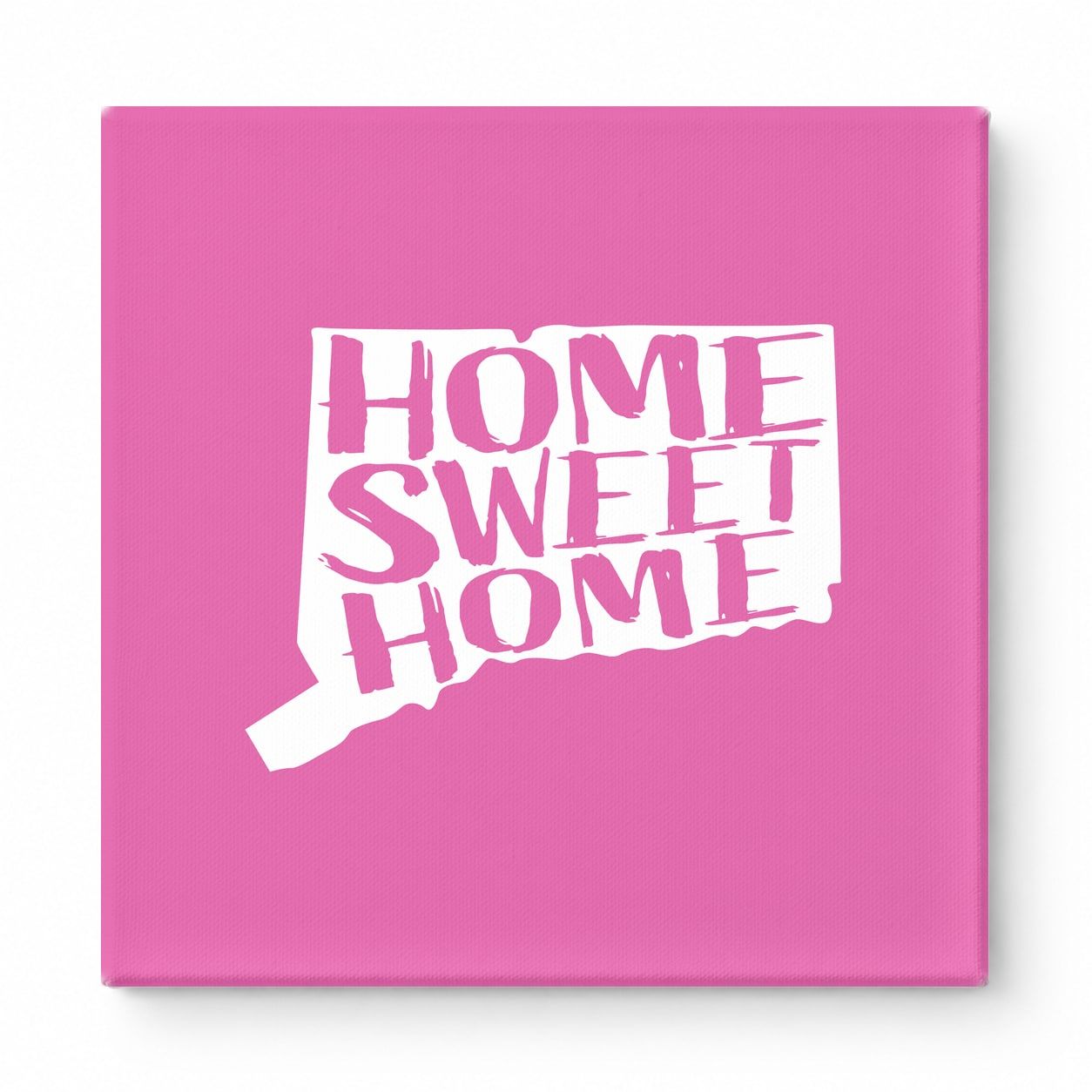 HOME SWEET HOME — Connecticut State Silhouette