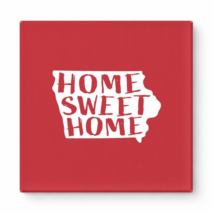 HOME SWEET HOME — Iowa State Silhouette