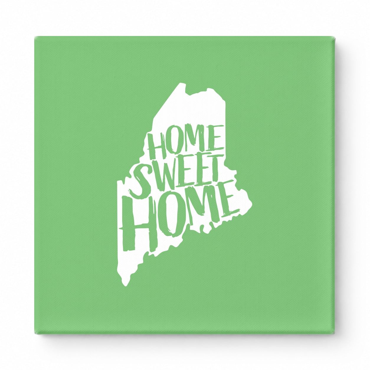 HOME SWEET HOME — Maine State Silhouette