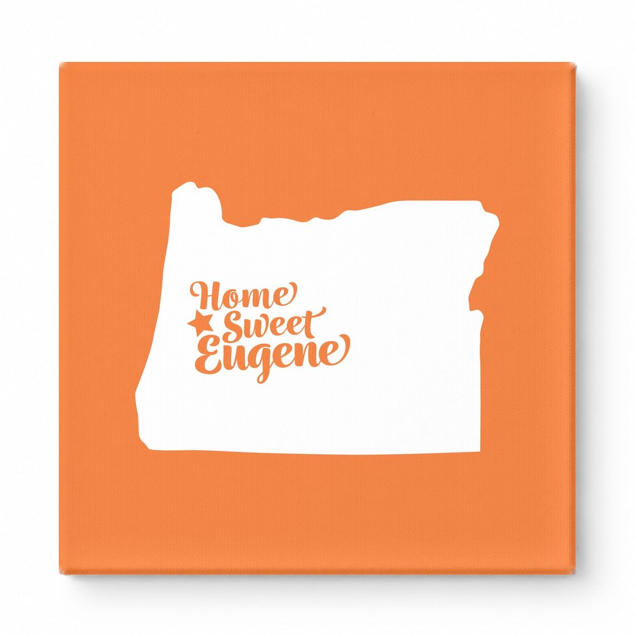 Home Sweet Eugene — Oregon State Silhouette
