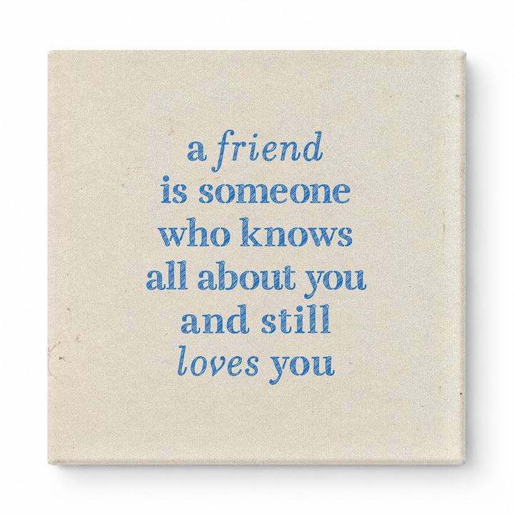 A Friend Is Someone Who Knows All About You and Still Loves You — Geometric Low-Poly