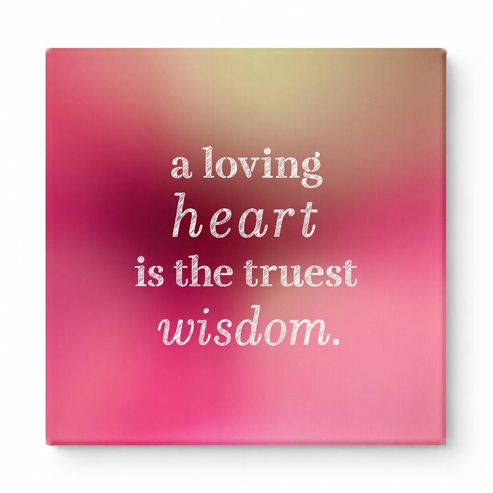 A Loving Heart Is the Truest Wisdom — Geometric Low-Poly