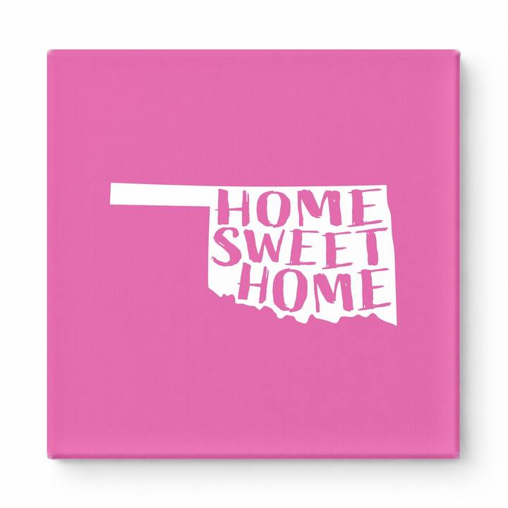HOME SWEET HOME — Oklahoma State Silhouette