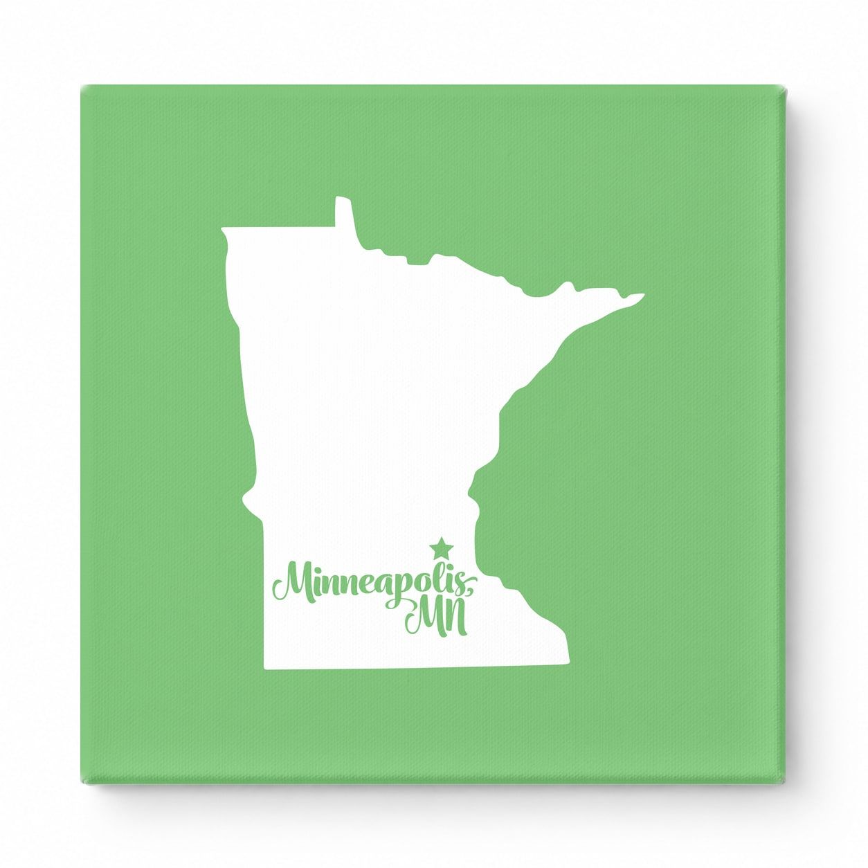 Home Sweet Minneapolis — Minnesota State Silhouette