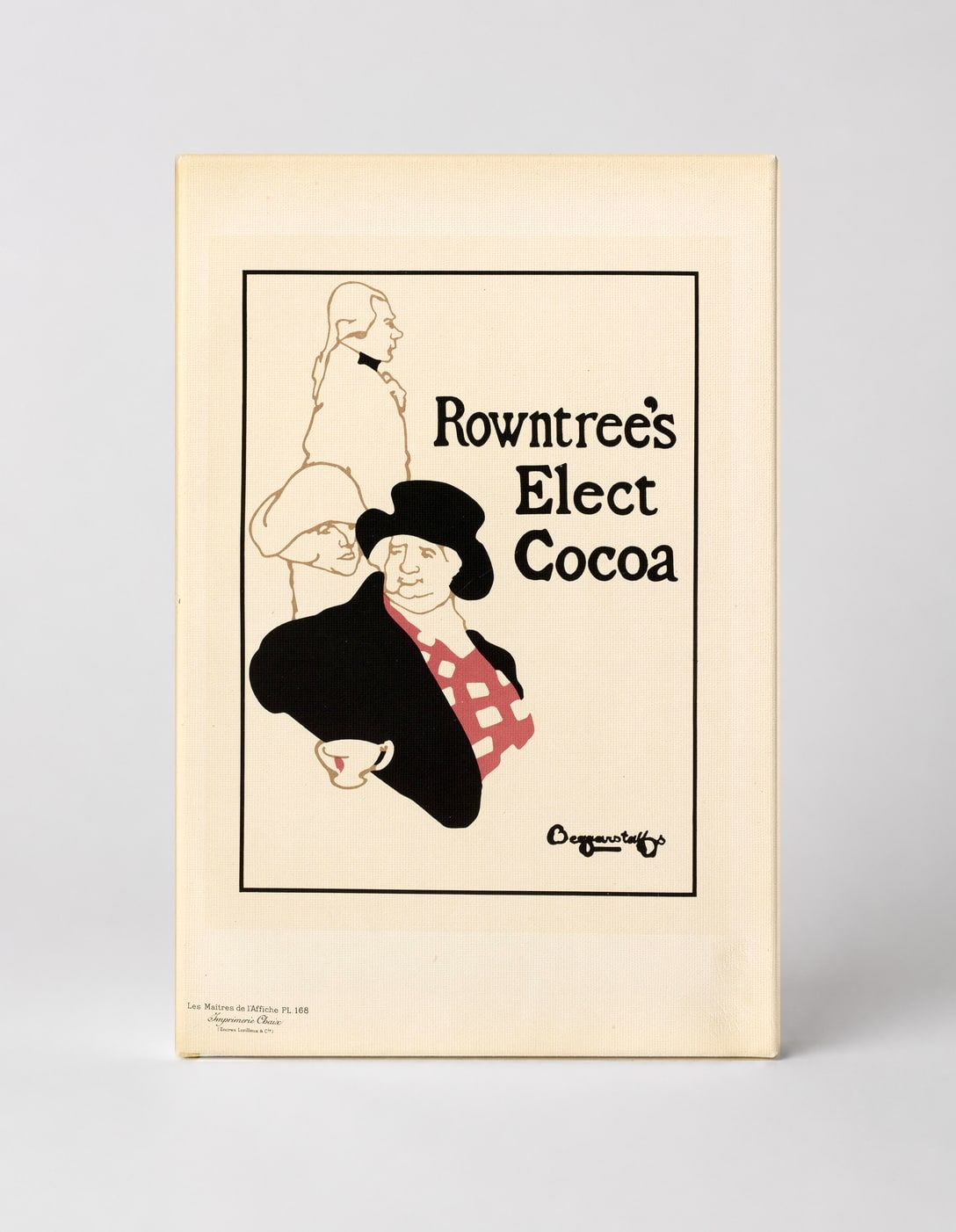 Rowntree's Elect Cocoa Vintage Advertising Poster Canvas Wall Art
