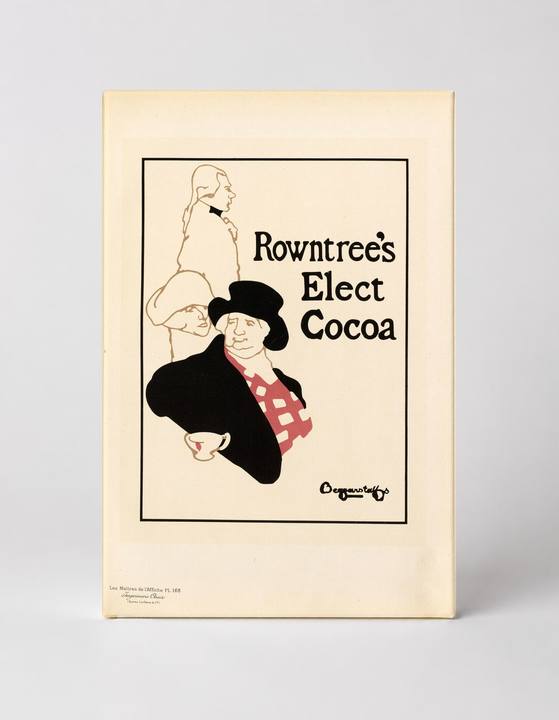 Rowntree's Elect Cocoa Vintage Advertising Poster Canvas Wall Art