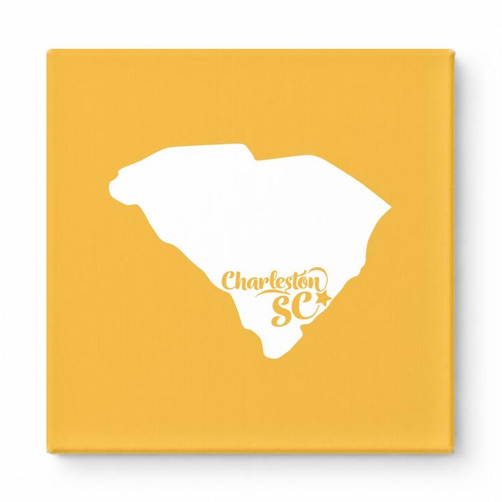 Home Sweet Charleston — South Carolina State Silhouette