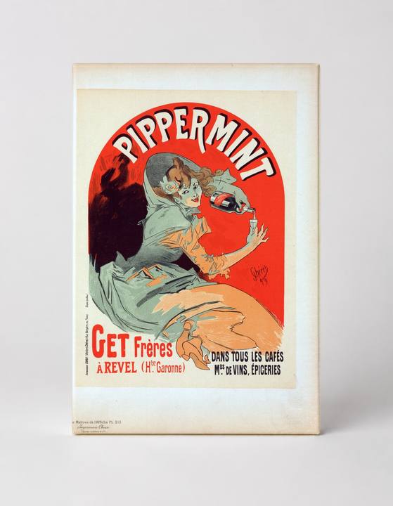 Pippermint Get Frères 1900 - Belle Époque Vintage Poster Wall Art