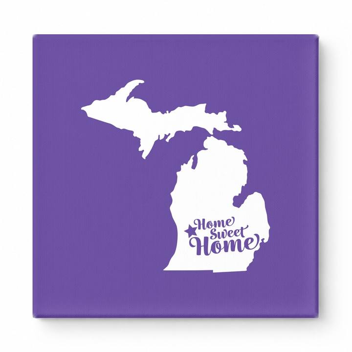 Home Sweet Home — Michigan State Silhouette