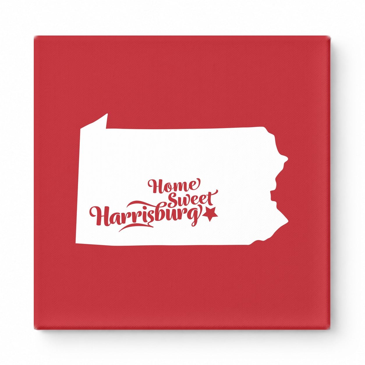 Home Sweet Harrisburg — Pennsylvania State Silhouette