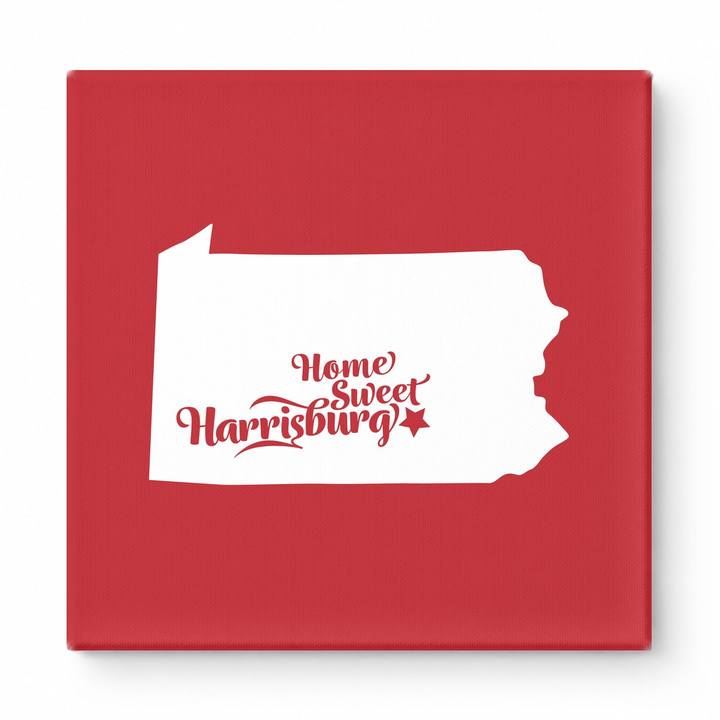 Home Sweet Harrisburg — Pennsylvania State Silhouette