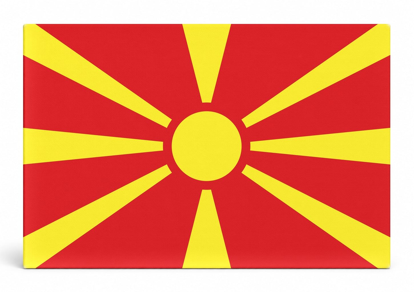 North Macedonia Flag