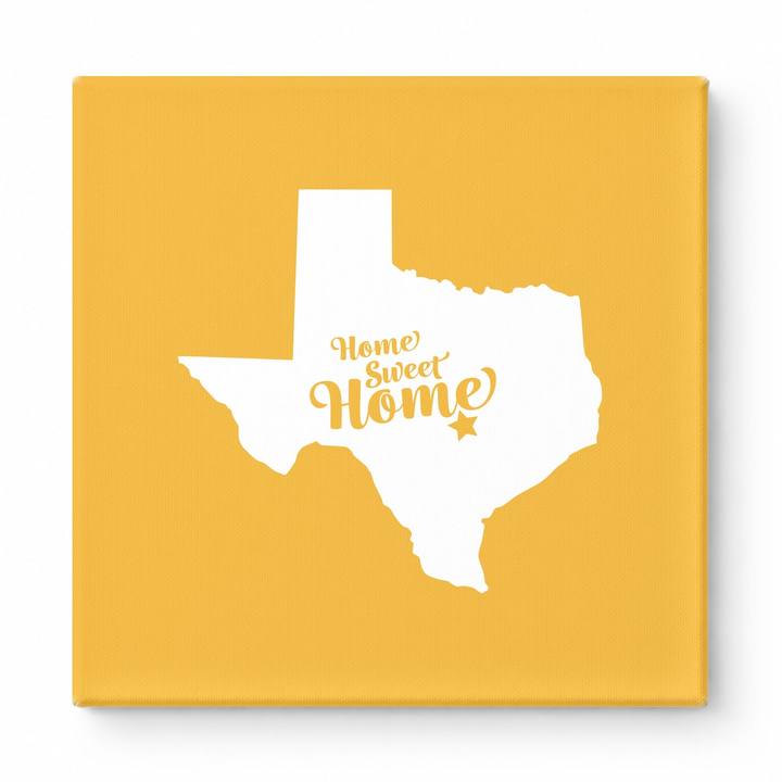 Home Sweet San Antonio — Texas State Silhouette