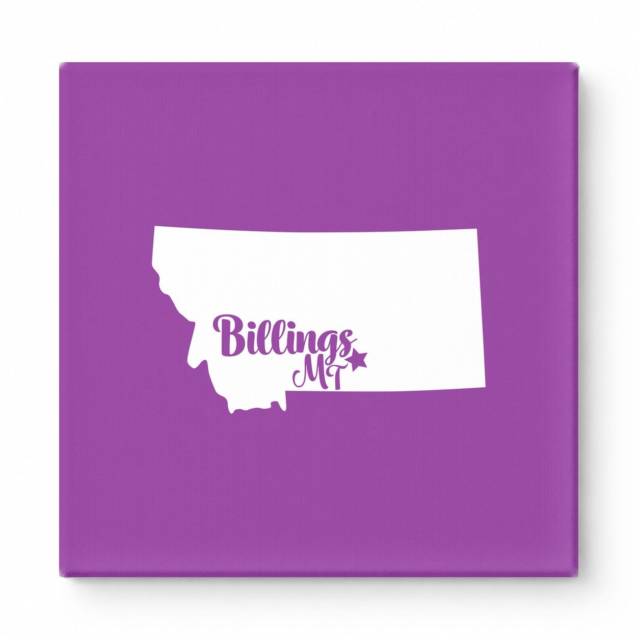 Home Sweet Billings — Montana State Silhouette