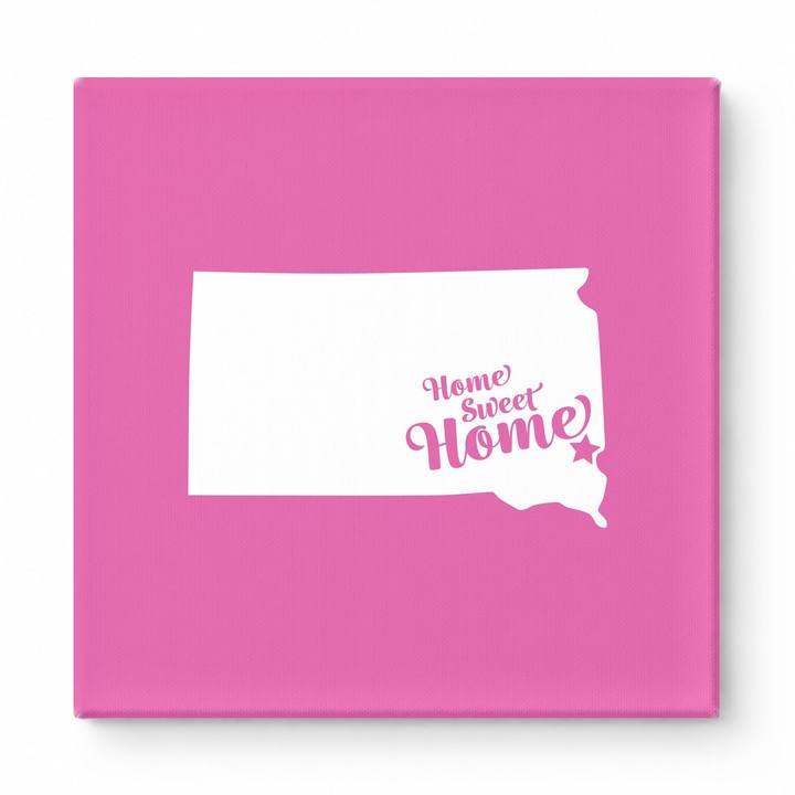 Home Sweet Sioux Falls — South Dakota State Silhouette