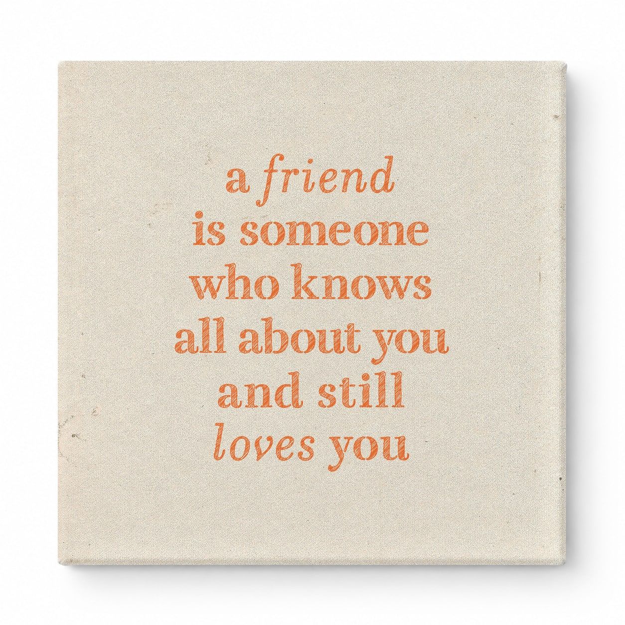 A Friend Is Someone Who Knows All About You and Still Loves You — Geometric Low-Poly
