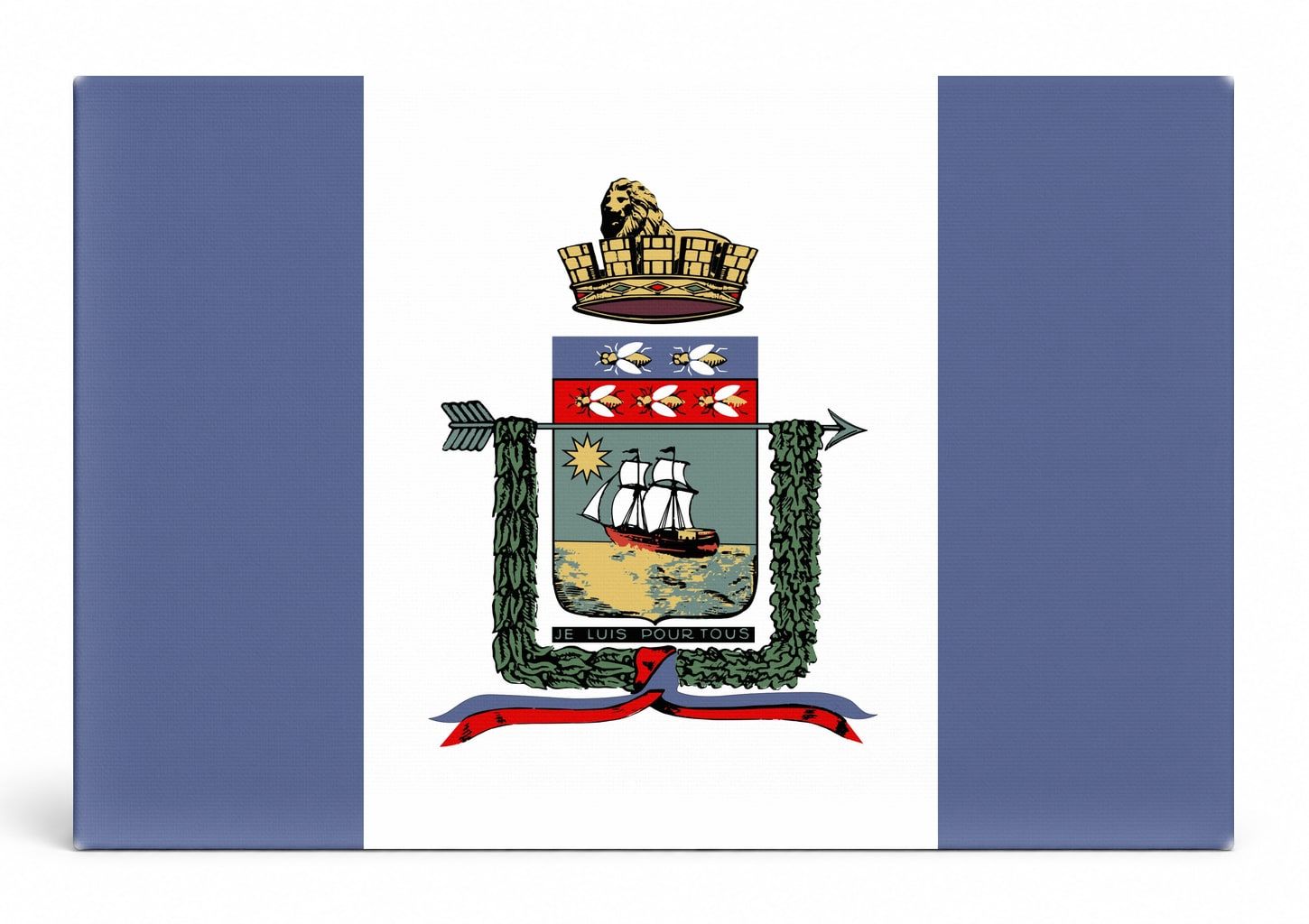 Port-au-Prince City Flag